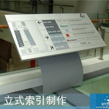 广告设计制作 其它广告设计制作 供应重庆楼层索引牌制作 免费发布